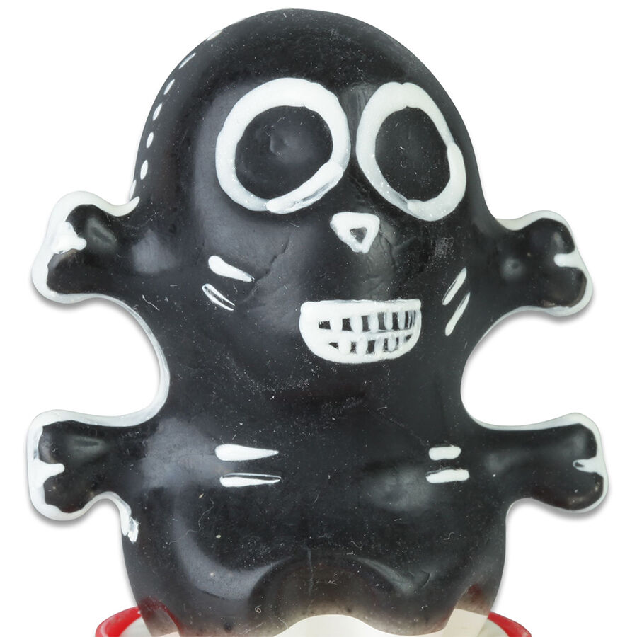 Condomerie - Preservativo Decorativo Pintado A Mano Calavera Negra Modelo 1 1 Condomerie - Preservativo Decorativo Pintado A Mano Calavera Negra Modelo 1