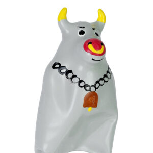 Condomerie - Preservativo Decorativo Pintado a Mano Toro Gris Modelo