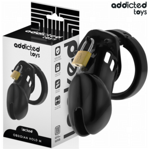 Addicted Toys Locked - Obsidian Hold Jaula para Pene