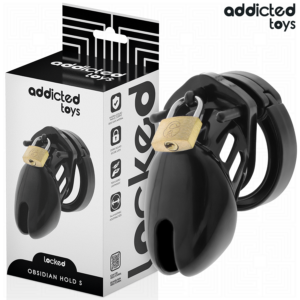 Addicted Toys Locked - Obsidian Hold Jaula para Pene