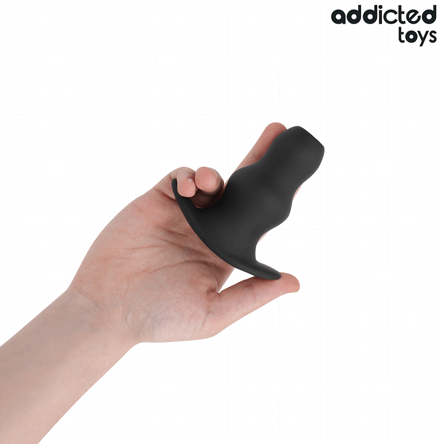 Addicted Toys - Plug Anal Hueco Silicona Talla M 9,6 Cm 3 Addicted Toys - Plug Anal Hueco Silicona Talla M 9,6 Cm - Imagen 3