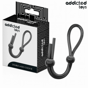 Addicted Toys - Cuerda Silicona para el Pene de Lazo Doble