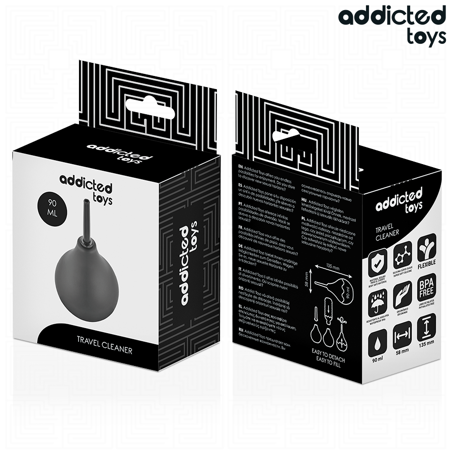 Addicted Toys - Limpiador Anal De Viaje Talla S 90 Ml 7 Addicted Toys - Limpiador Anal De Viaje Talla S 90 Ml - Imagen 7