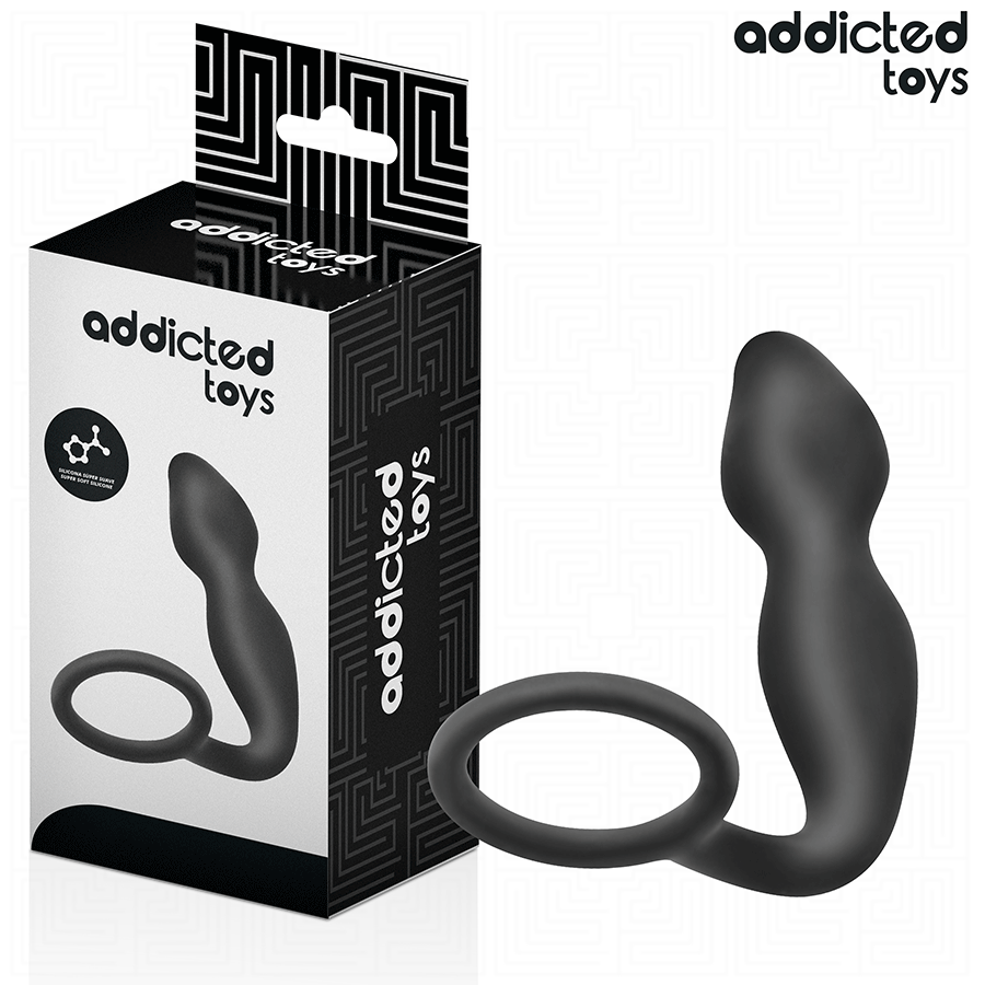 Addicted Toys - Plug Anal Con Anillo Silicona Modelo 2 1 Addicted Toys - Plug Anal Con Anillo Silicona Modelo 2