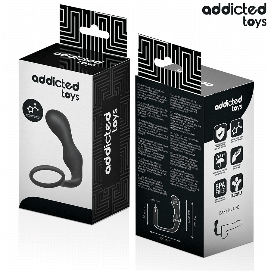 Addicted Toys - Plug Anal Con Anillo Silicona Modelo 3 6 Addicted Toys - Plug Anal Con Anillo Silicona Modelo 3 - Imagen 6