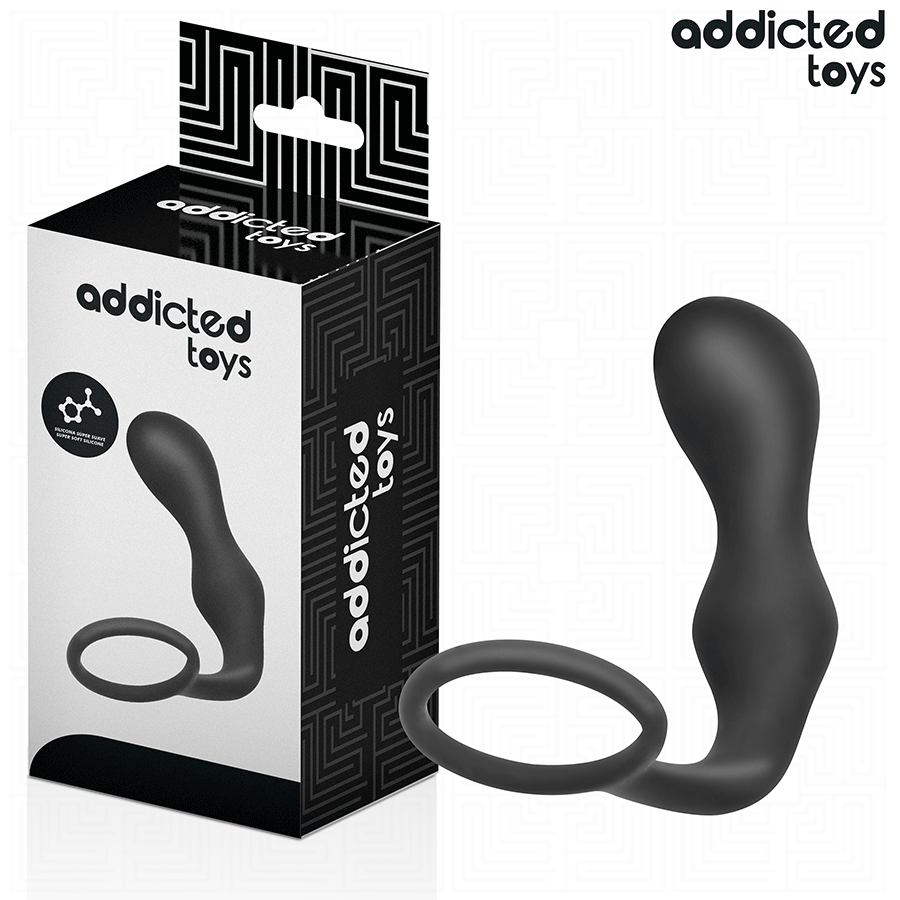 Addicted Toys - Plug Anal Con Anillo Silicona Modelo 3 1 Addicted Toys - Plug Anal Con Anillo Silicona Modelo 3