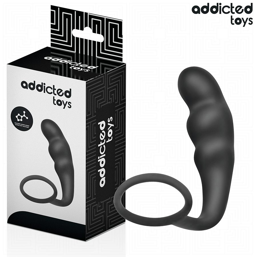 Addicted Toys - Plug Anal Con Anillo Silicona Modelo 4 1 Addicted Toys - Plug Anal Con Anillo Silicona Modelo 4
