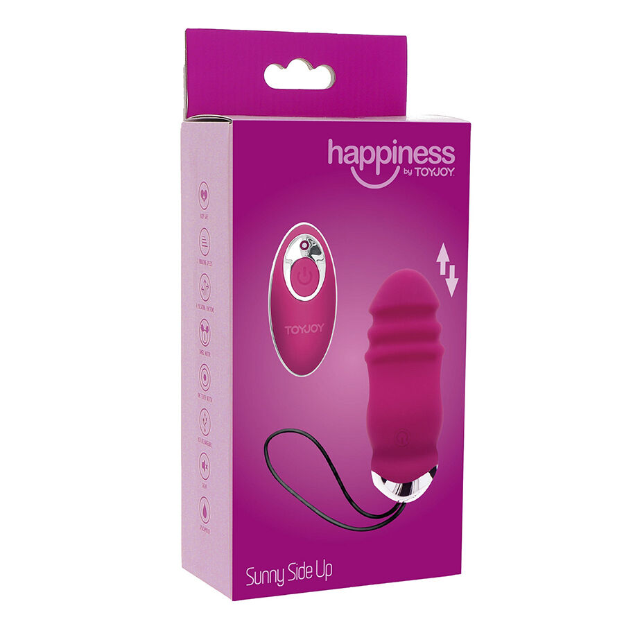 Toyjoy - Happiness Sunn Side Up And Down Vibrador Control Remoto Fucsia 7 Toyjoy - Happiness Sunn Side Up And Down Vibrador Control Remoto Fucsia - Imagen 7