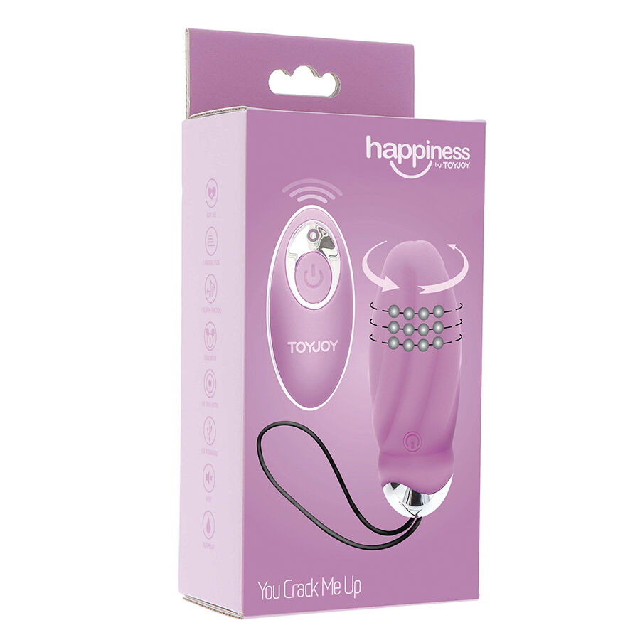 Toyjoy - Happiness You Crack Me Up Vibrador Control Remoto 7 Toyjoy - Happiness You Crack Me Up Vibrador Control Remoto - Imagen 7