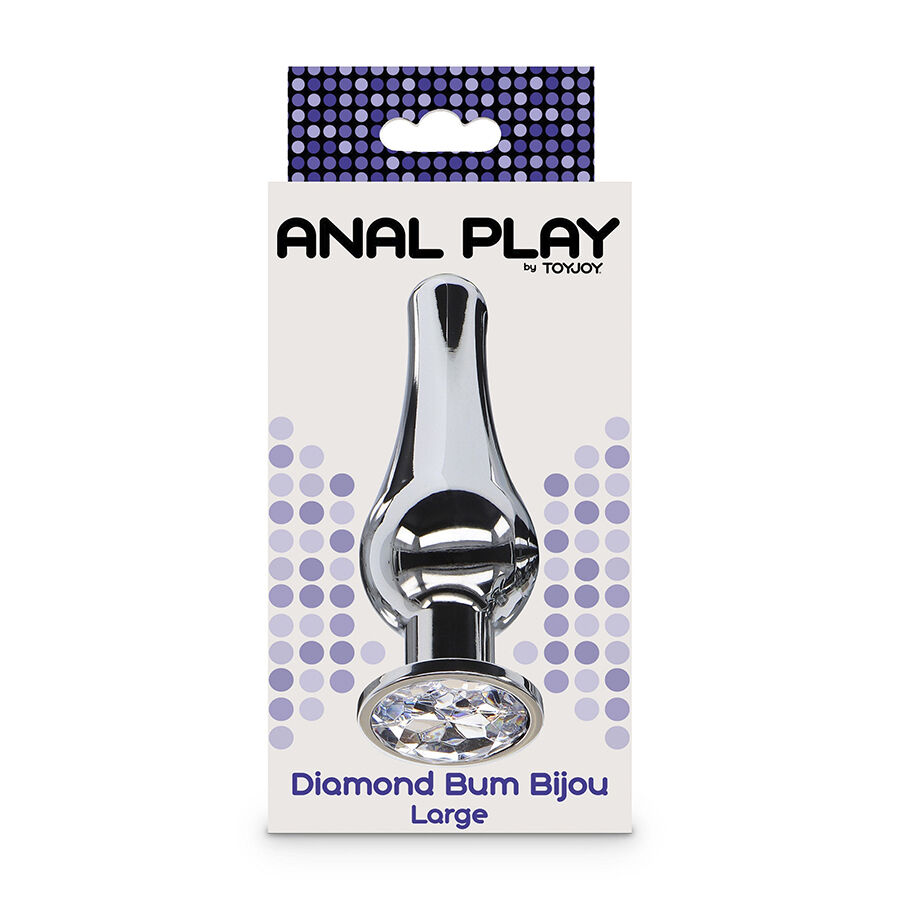 Toyjoy - Anal Play Diamante Bum Bijou Plug Anal Grande 5 Toyjoy - Anal Play Diamante Bum Bijou Plug Anal Grande - Imagen 5