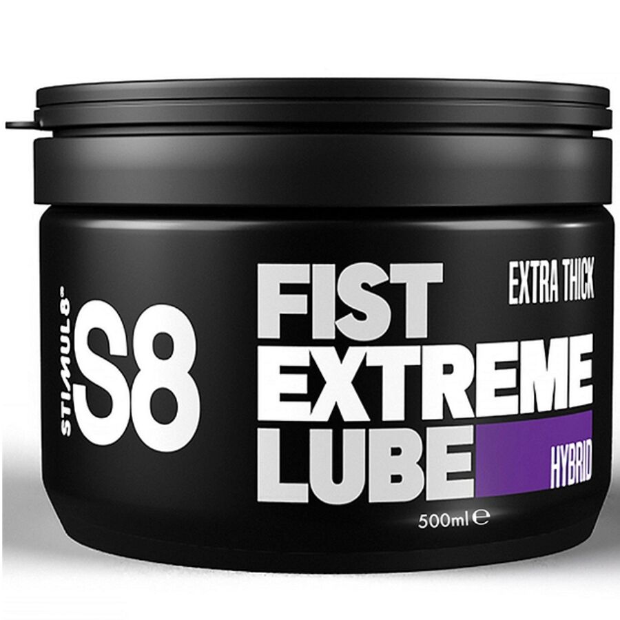 Stimul8 - S8 Extreme Lubricante Para Puños Híbrido Extra Grueso 500 Ml 1 Stimul8 - S8 Extreme Lubricante Para Puños Híbrido Extra Grueso 500 Ml