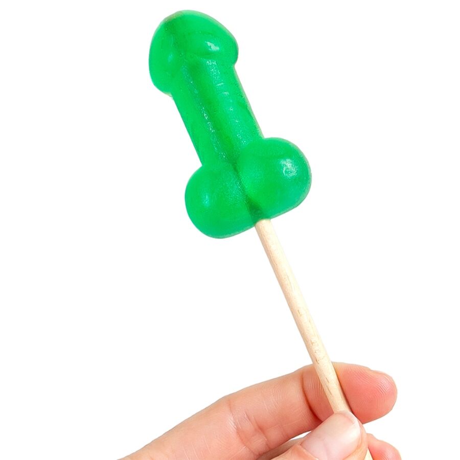 Secretplay - Piruleta Pene Caramelo Menta Con Efecto Frío 2 Secretplay - Piruleta Pene Caramelo Menta Con Efecto Frío - Imagen 2