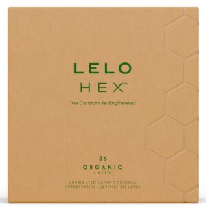 Lelo - Hex Organic Preservativo Caja 36 Uds