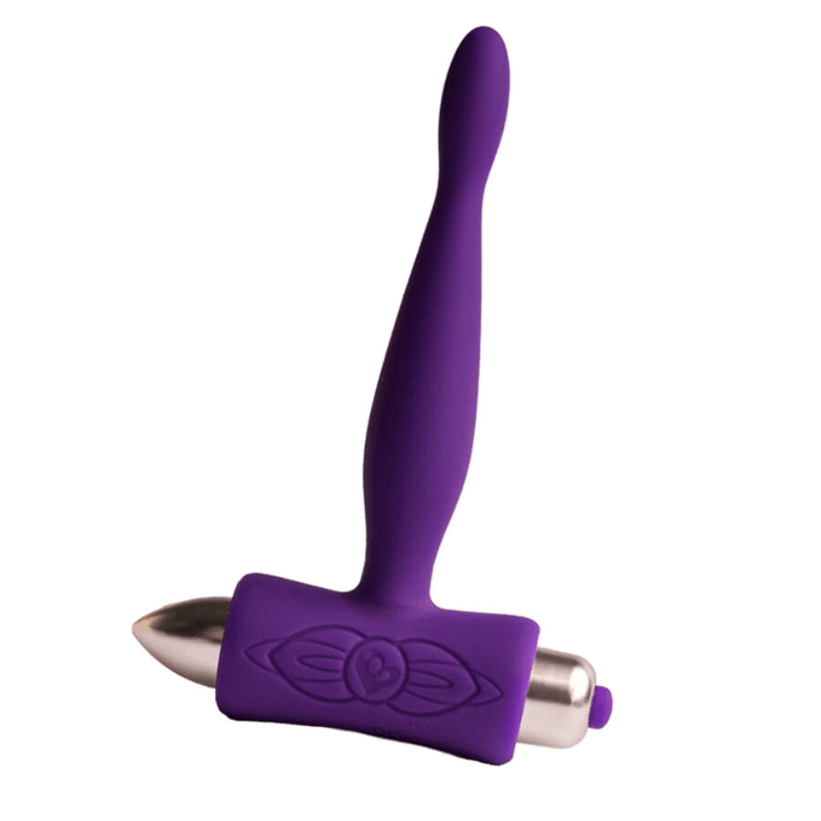 Rocks- Off - Petite Sensations Teazer Plug Anal Vibrador Morado 1 Rocks- Off - Petite Sensations Teazer Plug Anal Vibrador Morado