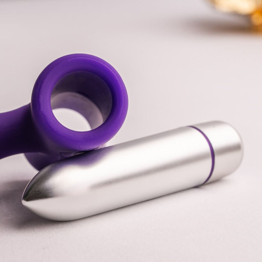 Rocks- Off - Petite Sensations Teazer Plug Anal Vibrador Morado 5 Rocks- Off - Petite Sensations Teazer Plug Anal Vibrador Morado - Imagen 5