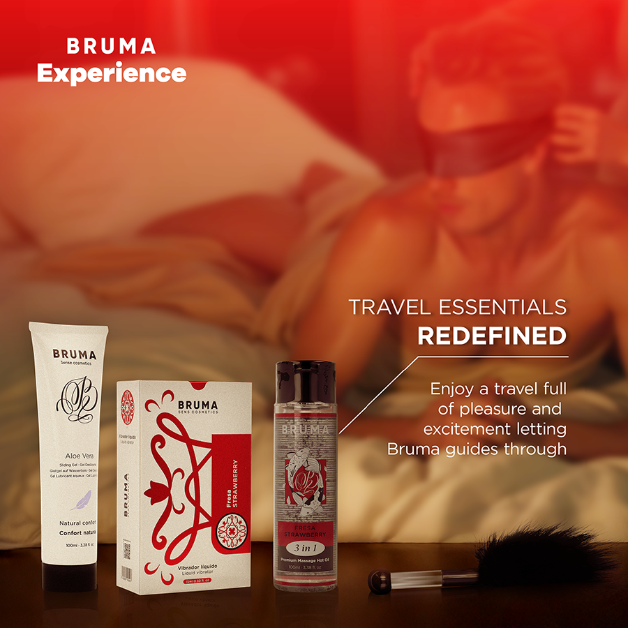 Bruma Xperience - Kit Tentación Dulce Fresa Vibro-Orgásmica 3 Bruma Xperience - Kit Tentación Dulce Fresa Vibro-Orgásmica - Imagen 3