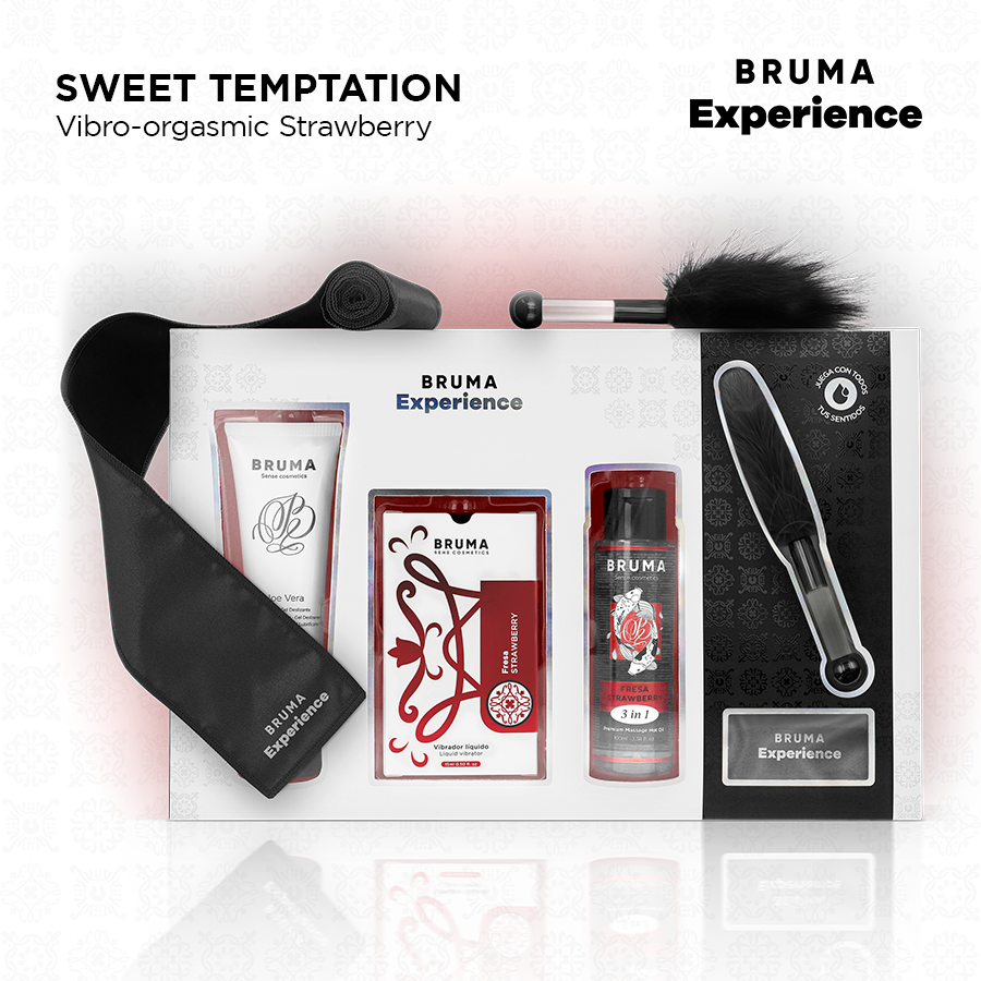 Bruma Xperience - Kit Tentación Dulce Fresa Vibro-Orgásmica 2 Bruma Xperience - Kit Tentación Dulce Fresa Vibro-Orgásmica - Imagen 2
