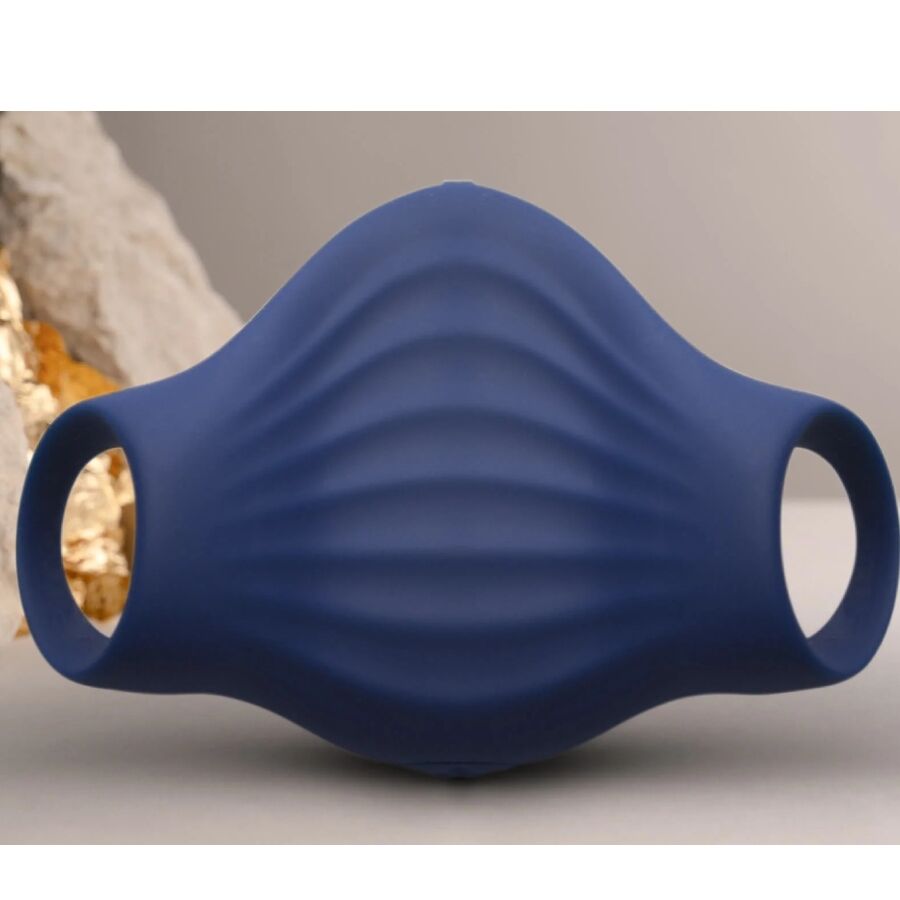 Rocks- Off - Palm Masturbador Vibrador Flexible Azul 4 Rocks- Off - Palm Masturbador Vibrador Flexible Azul - Imagen 4