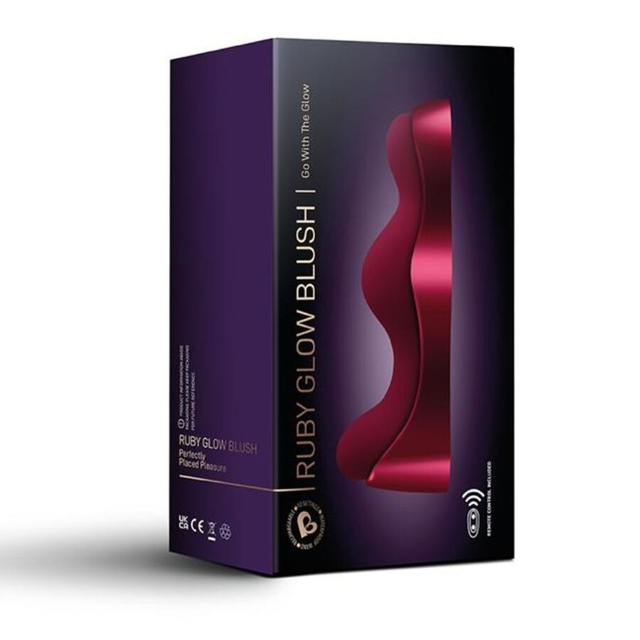 Rocks- Off - Ruby Glow Blush Vibrador G-Spot Rojo 10 Rocks- Off - Ruby Glow Blush Vibrador G-Spot Rojo - Imagen 10