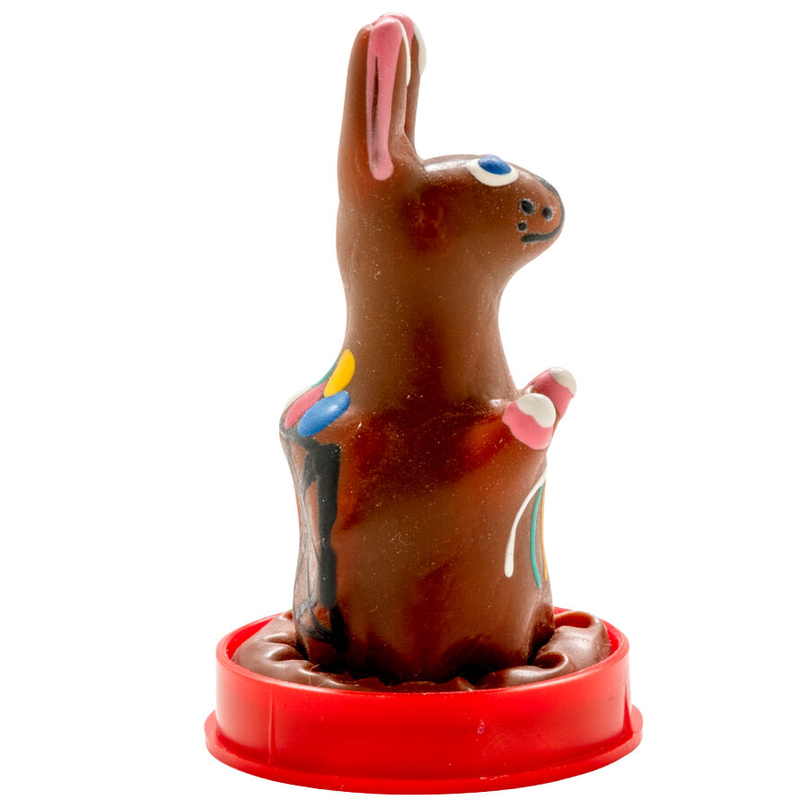 Condomerie - Preservativo Decorativo Pintado A Mano Conejito De Pascua 3 Condomerie - Preservativo Decorativo Pintado A Mano Conejito De Pascua - Imagen 3