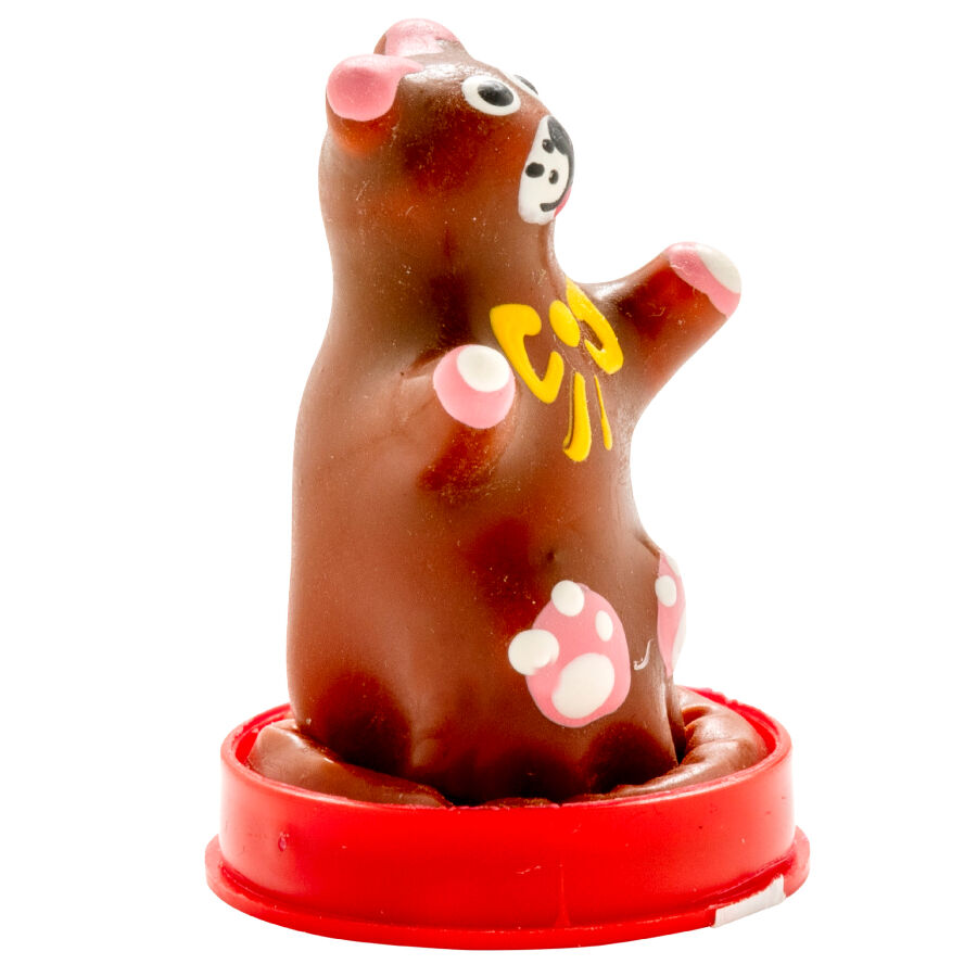 Condomerie - Preservativo Decorativo Pintado A Mano Oso De Peluche 3 Condomerie - Preservativo Decorativo Pintado A Mano Oso De Peluche - Imagen 3