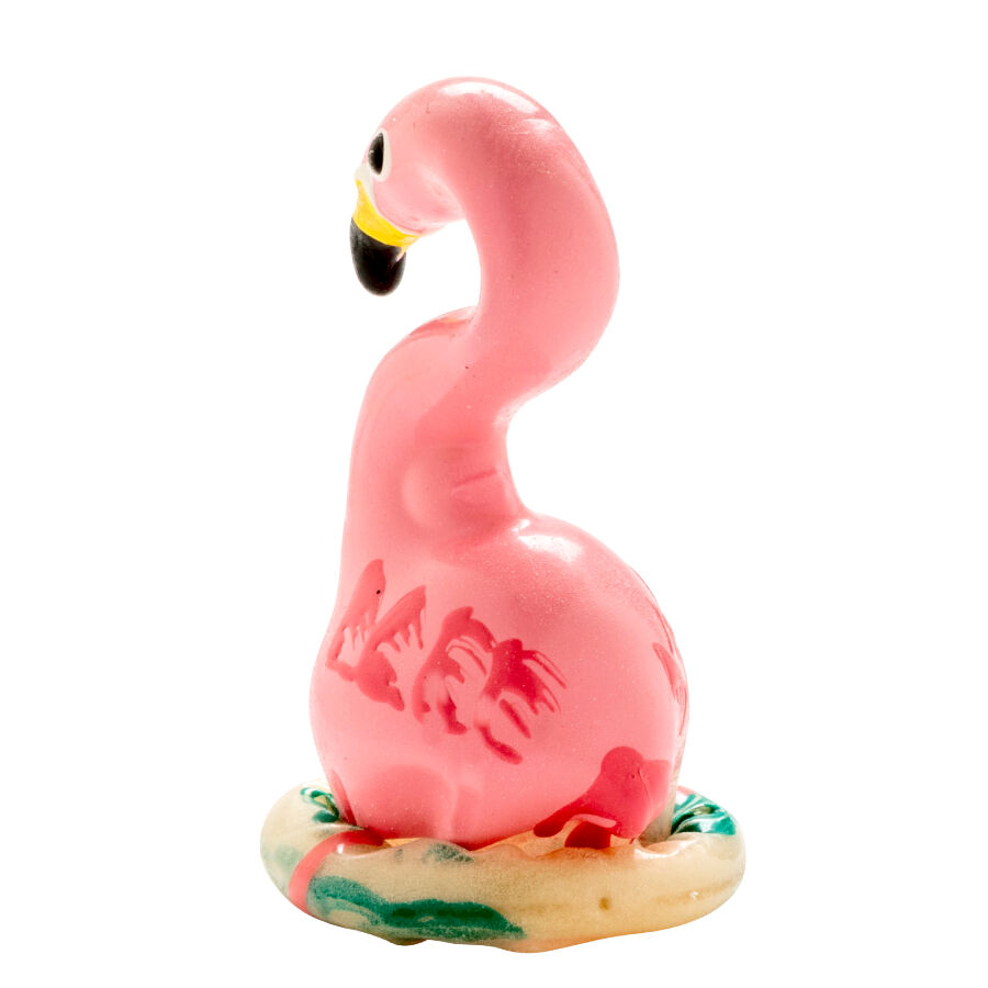 Condomerie - Preservativo Decorativo Pintado A Mano Flamenco Rosa 3 Condomerie - Preservativo Decorativo Pintado A Mano Flamenco Rosa - Imagen 3