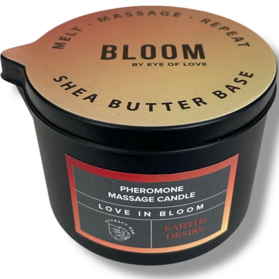 Eye Of Love - Bloom Vela De Masaje Sativa Earths Desire 150 Ml 2 Eye Of Love - Bloom Vela De Masaje Sativa Earths Desire 150 Ml - Imagen 2