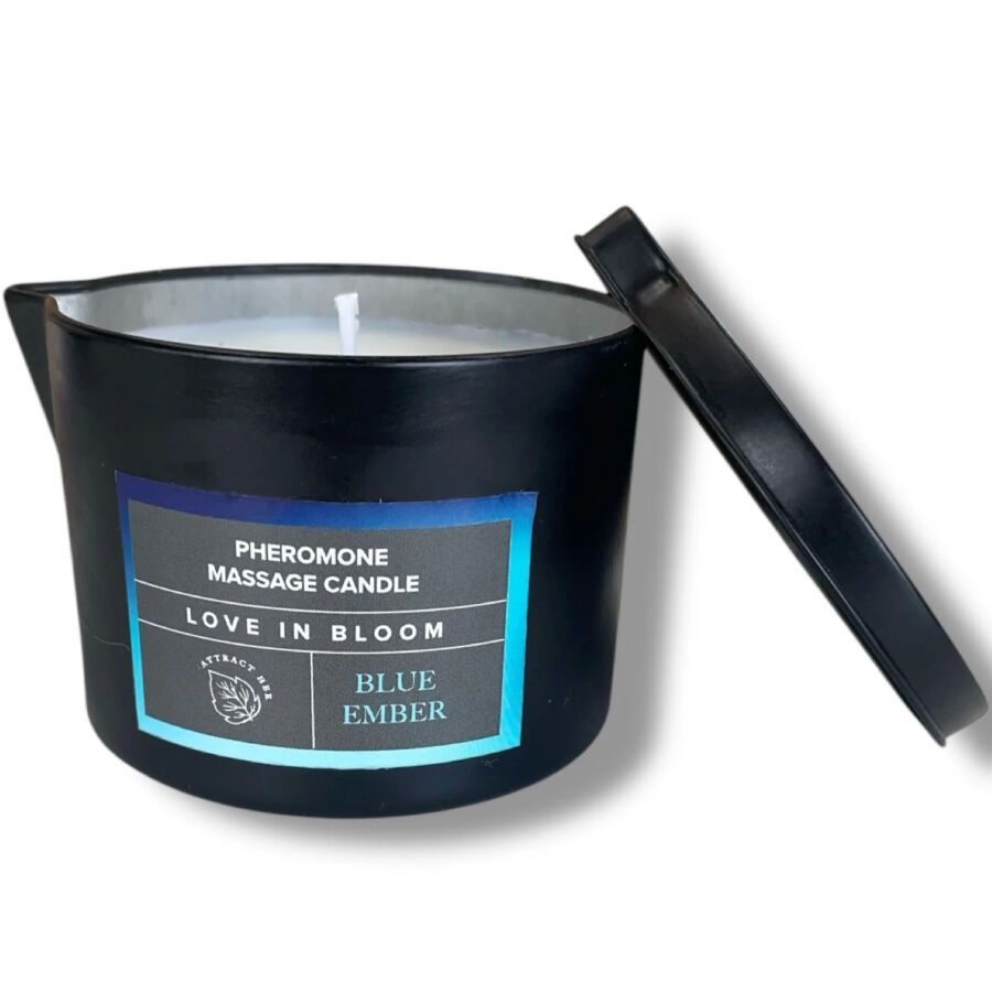 Eye Of Love - Bloom Vela De Masaje Índica Blue Ember 150 Ml 1 Eye Of Love - Bloom Vela De Masaje Índica Blue Ember 150 Ml