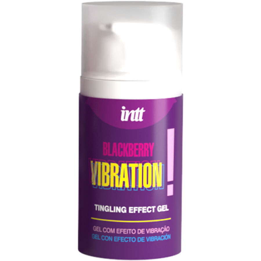Intt Releases - Gel Vibrador Líquido Sabor Mora 15 Ml 1 Intt Releases - Gel Vibrador Líquido Sabor Mora 15 Ml
