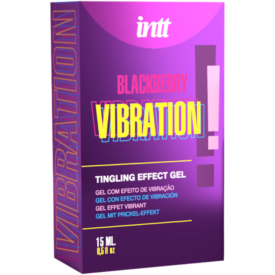 Intt Releases - Gel Vibrador Líquido Sabor Mora 15 Ml 2 Intt Releases - Gel Vibrador Líquido Sabor Mora 15 Ml - Imagen 2