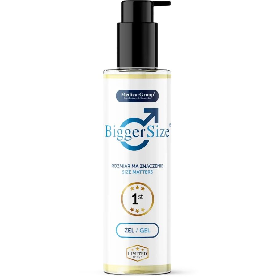 Medica Group - Bigger Size Gel Íntimo Para Hombre 150 Ml 1 Medica Group - Bigger Size Gel Íntimo Para Hombre 150 Ml