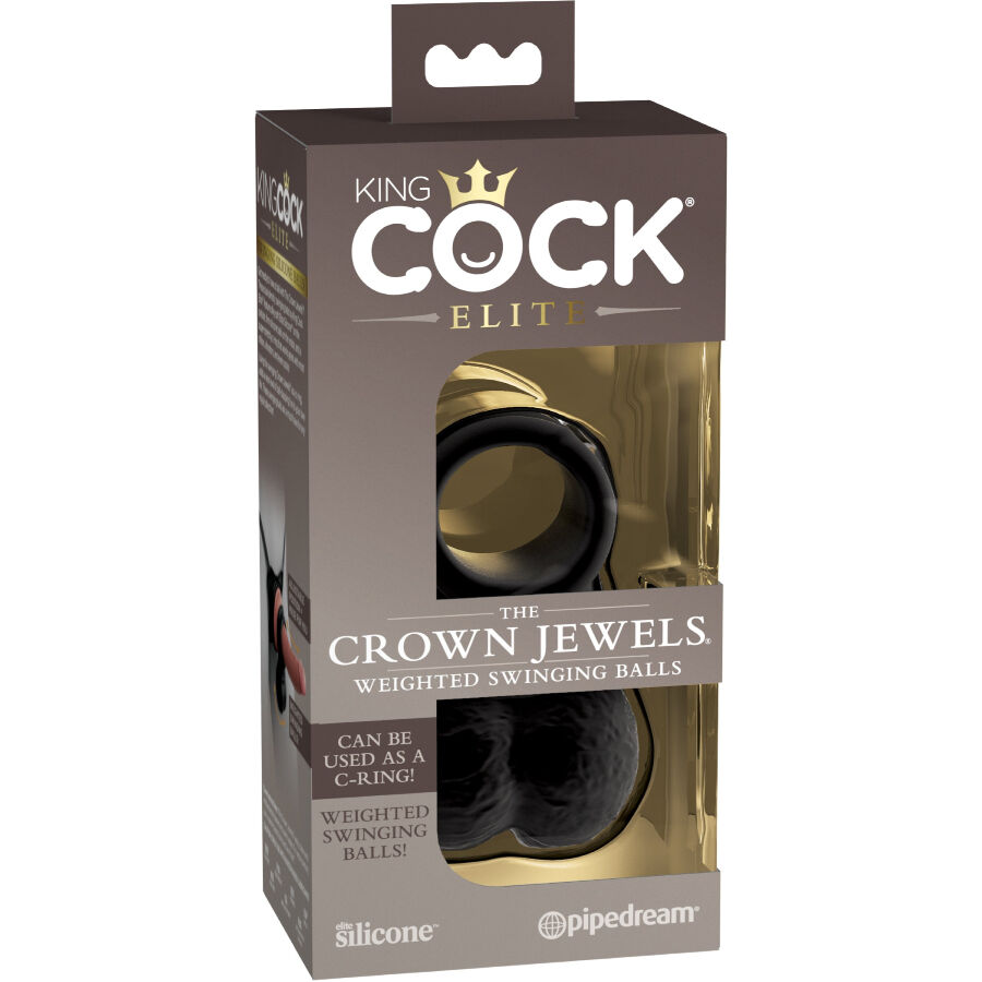 King Cock - Testículos Balanceantes Ejercitador Con Peso Silicona 4 King Cock - Testículos Balanceantes Ejercitador Con Peso Silicona - Imagen 4