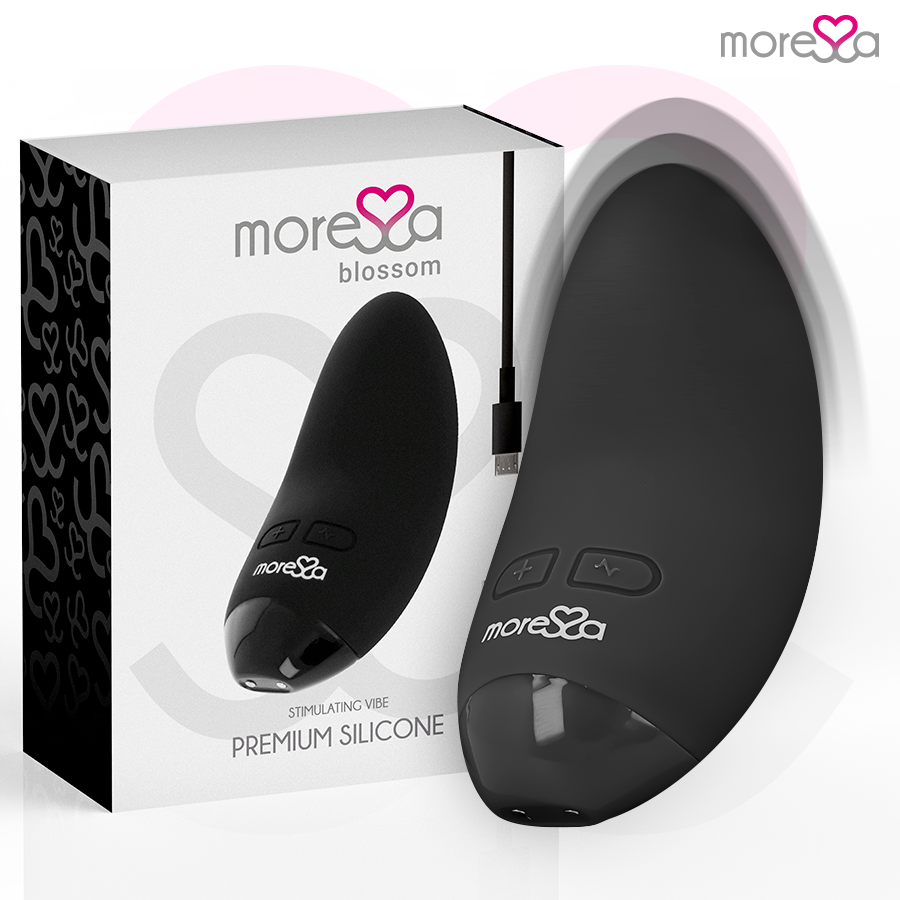 Moressa - Blossom Masajeador Personal Negro 1 Moressa - Blossom Masajeador Personal Negro