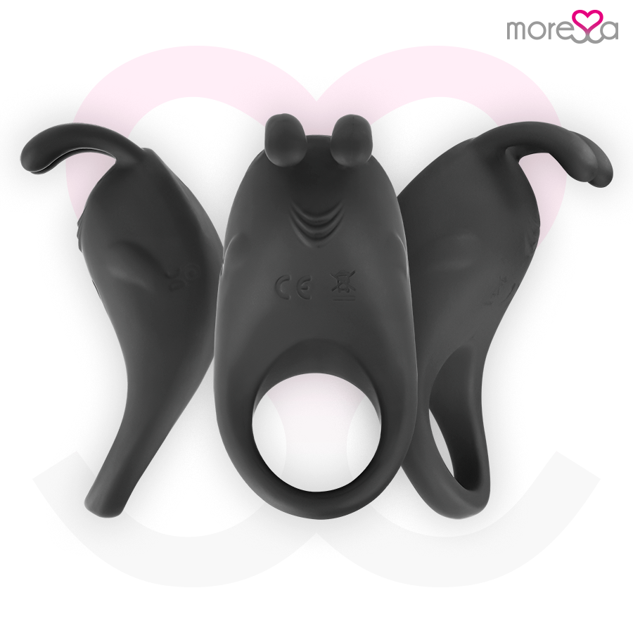 Moressa - Brad Premium Silicone Recargable Negro 2 Moressa - Brad Premium Silicone Recargable Negro - Imagen 2