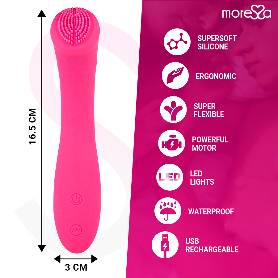 Moressa - Celso Masajeador Duo Punto G Y Suero Pelvico Premium Silicone Recargable 4 Moressa - Celso Masajeador Duo Punto G Y Suero Pelvico Premium Silicone Recargable - Imagen 4