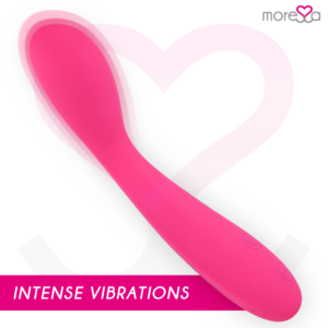 Moressa - Druso Masajeador Duo Punto G y Suero Pelvico Premium Silicone Recargable