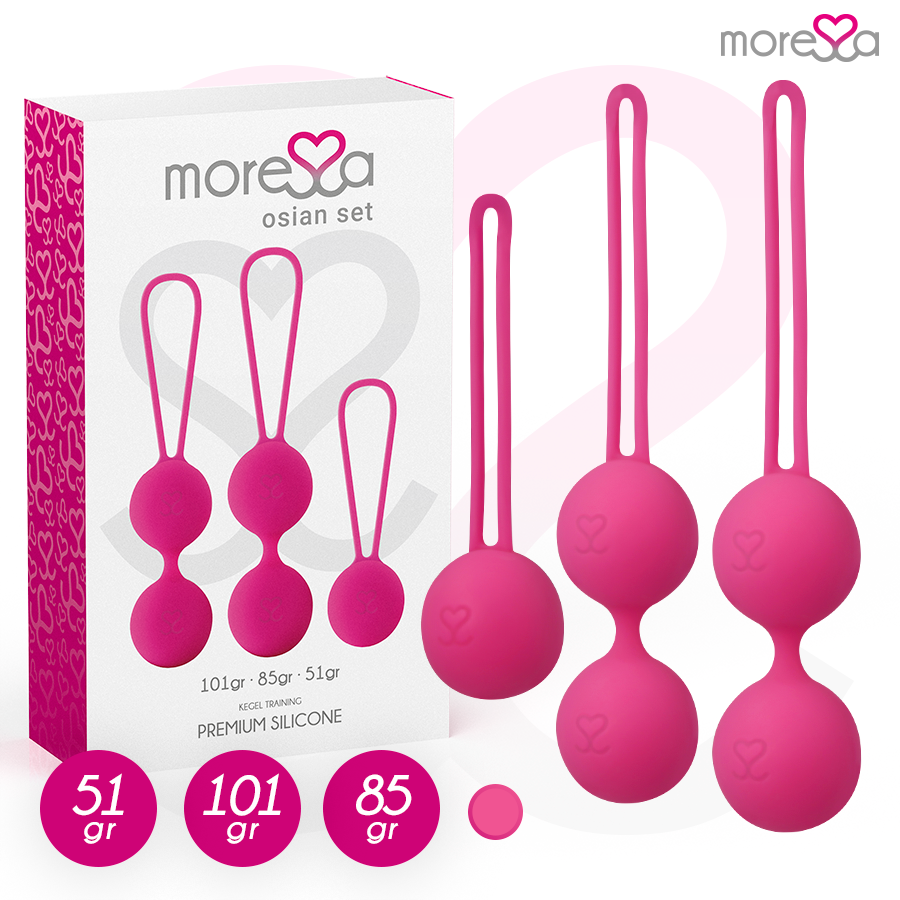 Moressa - Osian Set Premium Silicona Rosa (Osian One - 51 G | Osian Two - 101 G | Osian Three 85 G) 1 Moressa - Osian Set Premium Silicona Rosa (Osian One - 51 G | Osian Two - 101 G | Osian Three 85 G)