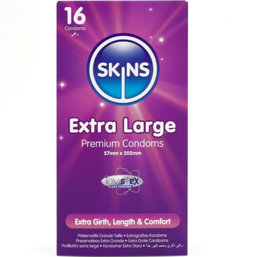 Skins - Tamaño Xl Preservativos Premium Pack 16 1 Skins - Tamaño Xl Preservativos Premium Pack 16