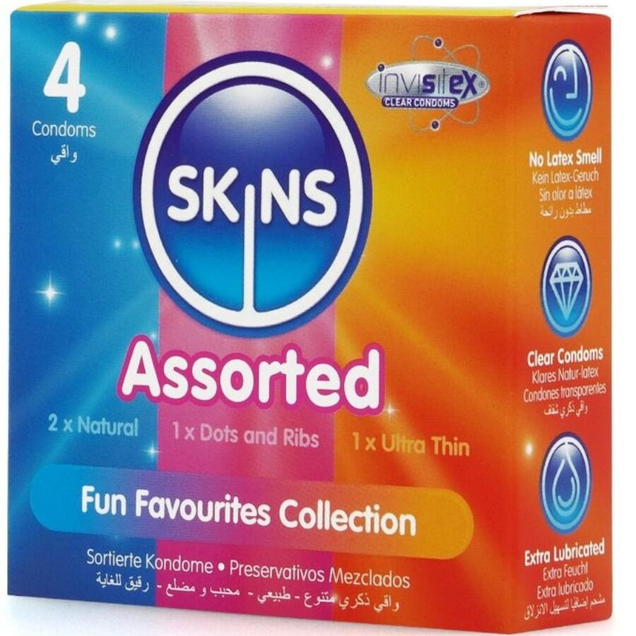 Skins - Surtido Preservativos Premium Pack 4 2 Skins - Surtido Preservativos Premium Pack 4 - Imagen 2
