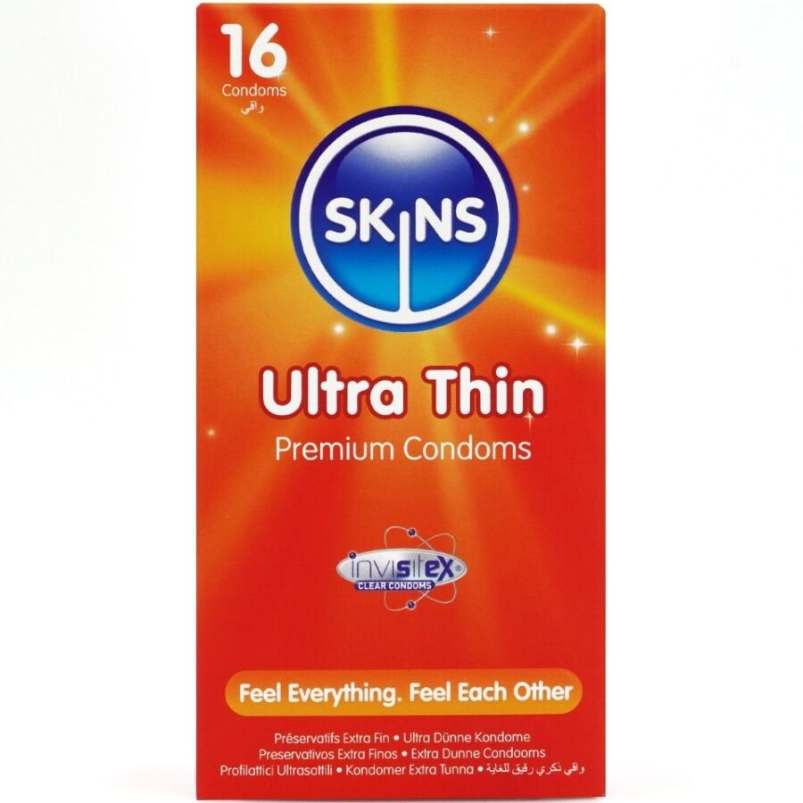Skins - Ultrafinos Preservativos Premium Pack 16 1 Skins - Ultrafinos Preservativos Premium Pack 16