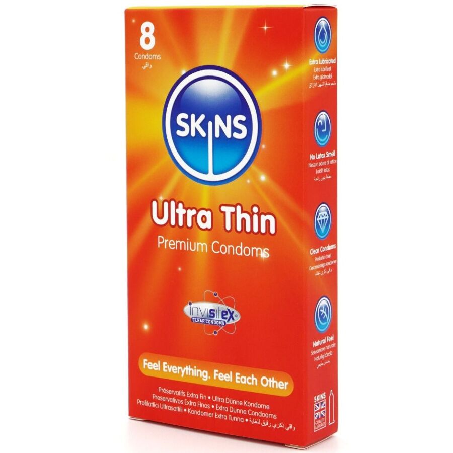 Skins - Ultrafinos Preservativos Premium Pack 8 2 Skins - Ultrafinos Preservativos Premium Pack 8 - Imagen 2