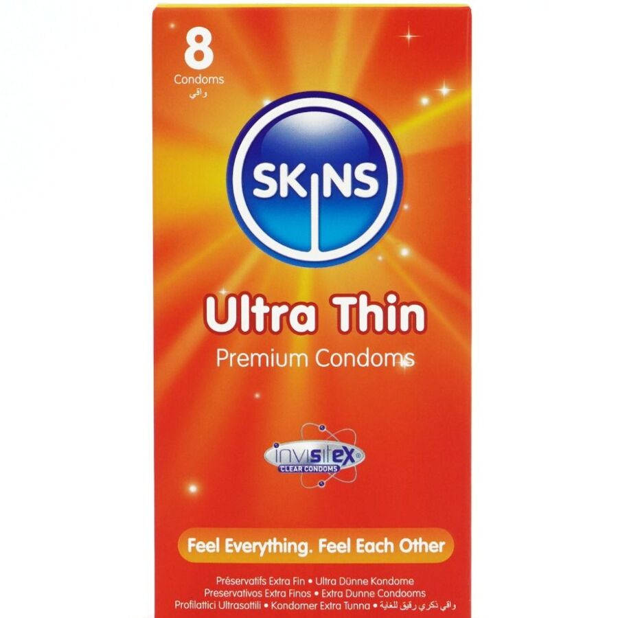 Skins - Ultrafinos Preservativos Premium Pack 8 1 Skins - Ultrafinos Preservativos Premium Pack 8