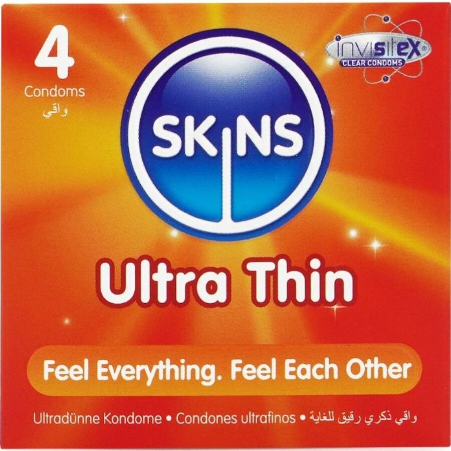 Skins - Ultrafinos Preservativos Premium Pack 4 1 Skins - Ultrafinos Preservativos Premium Pack 4