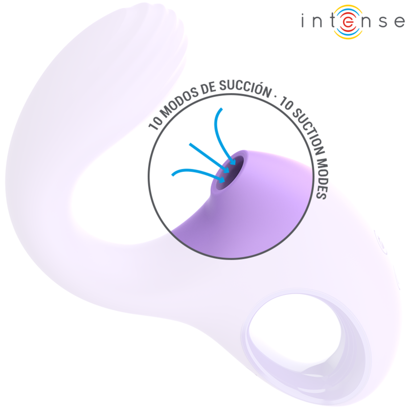 Intense - Baxter Vibrador &Amp; Estimulador Violeta 3 Intense - Baxter Vibrador &Amp; Estimulador Violeta - Imagen 3