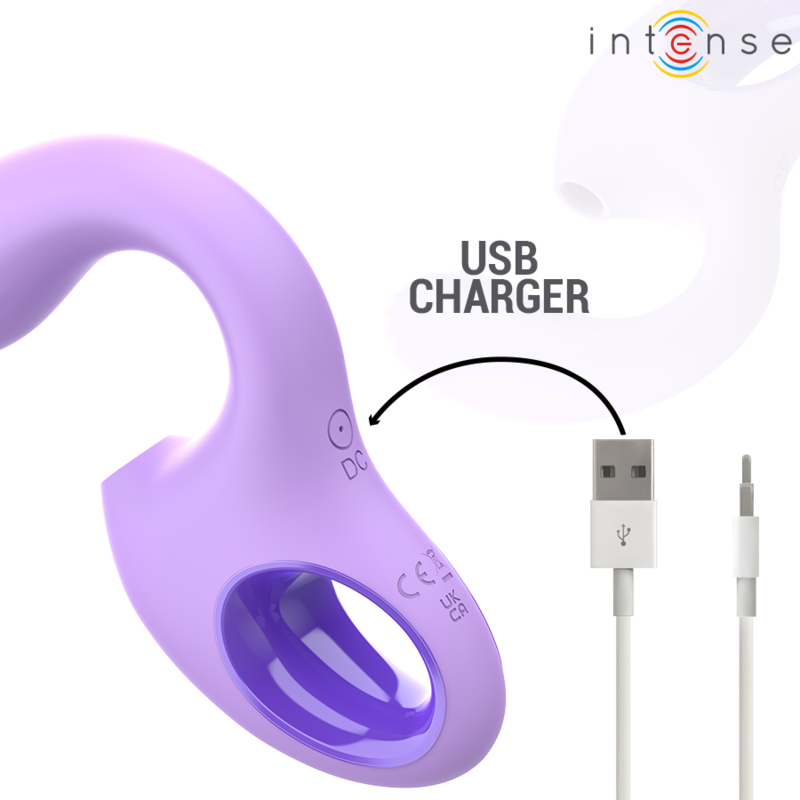 Intense - Baxter Vibrador &Amp; Estimulador Violeta 7 Intense - Baxter Vibrador &Amp; Estimulador Violeta - Imagen 7