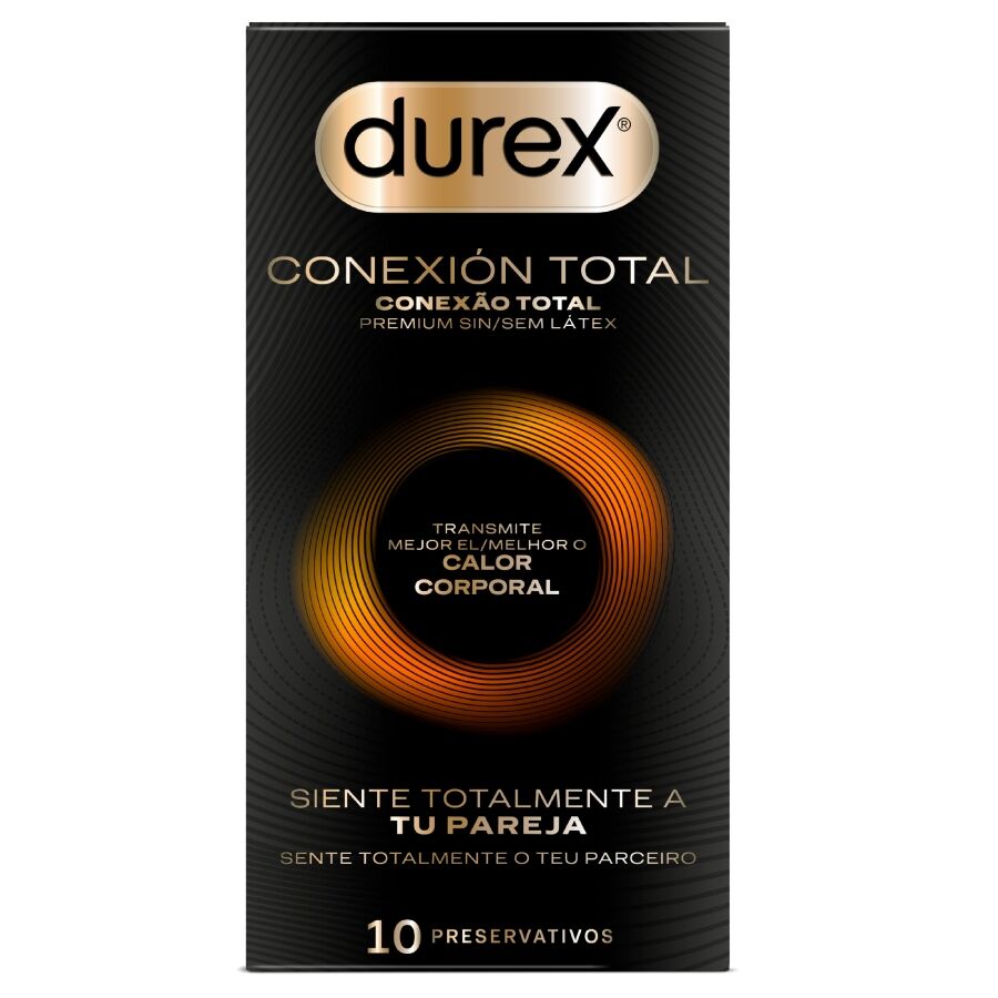 Durex - Conexión Total Ultra Fino Plus Sin Látex 10 Unidades 1 Durex - Conexión Total Ultra Fino Plus Sin Látex 10 Unidades