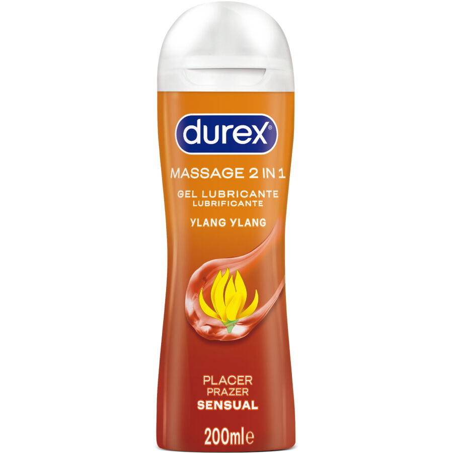 Durex - Gel Lubricante De Masaje Sensual Ylang Ylang 200 Ml 1 Durex - Gel Lubricante De Masaje Sensual Ylang Ylang 200 Ml