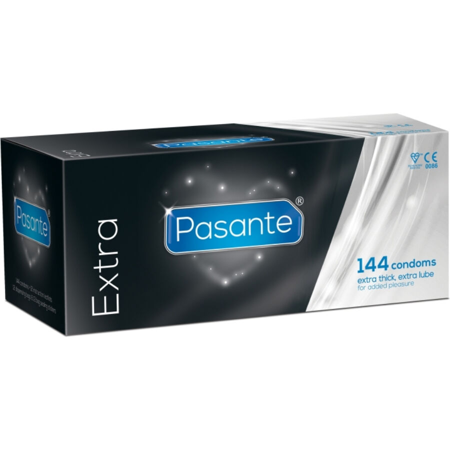 Pasante - Extra Preservativos Gruesos 144 Unidades 1 Pasante - Extra Preservativos Gruesos 144 Unidades