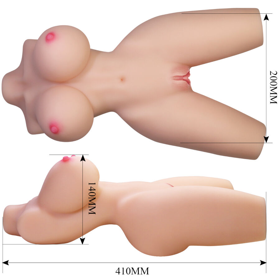 Crazy Bull - Lily Torso Femenino Realista Vagina Y Anal 4 Kg 8 Crazy Bull - Lily Torso Femenino Realista Vagina Y Anal 4 Kg - Imagen 8