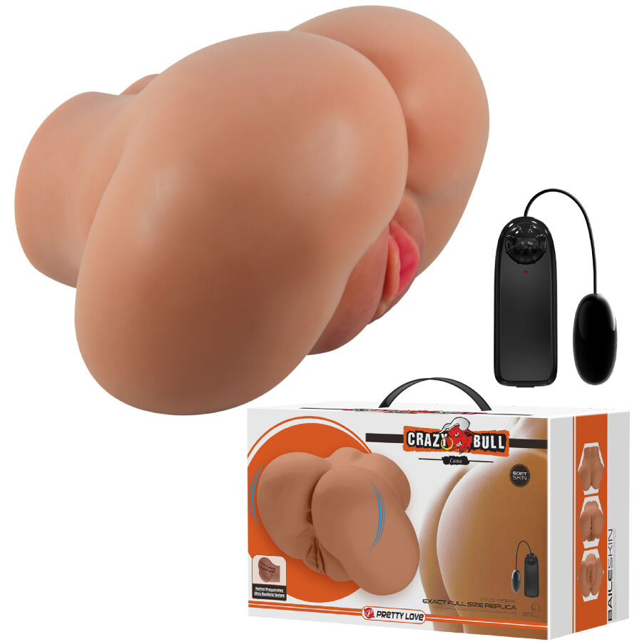 Crazy Bull - Luna Trasero Vibrador Con Vagina Y Ano Realístico Control Remoto 2 Crazy Bull - Luna Trasero Vibrador Con Vagina Y Ano Realístico Control Remoto - Imagen 2